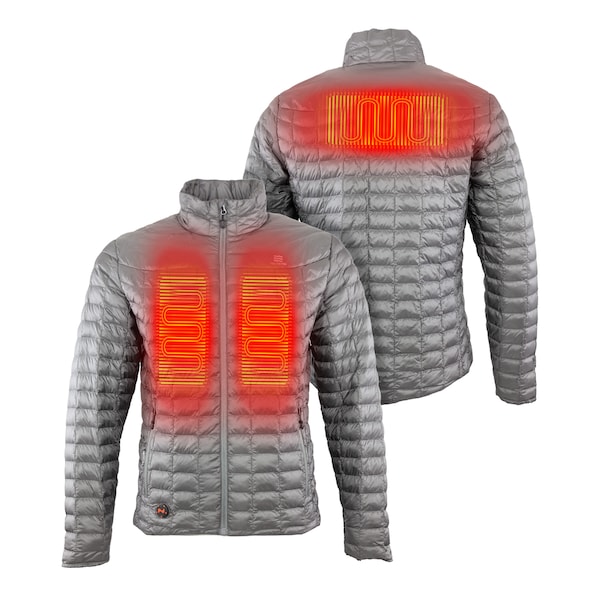 Mobile Warming Men's Slate Heated Jacket, SM, 7.4V MWMJ04320220